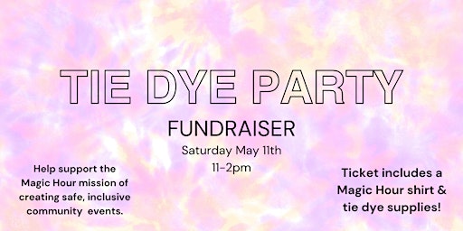 Tie Dye Fundraiser primary image