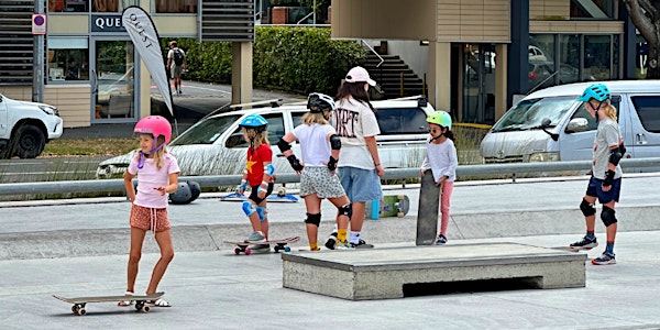 Girls Skate NZ Skateboarding Clinic- Randwick Park Skatepark 2024
