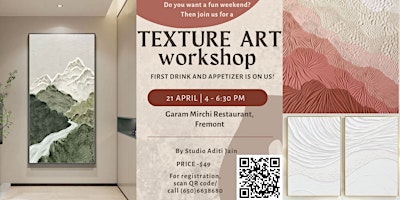 Imagem principal do evento Texture art workshop