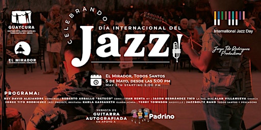 Primaire afbeelding van International Jazz Day Todos Santos 2024