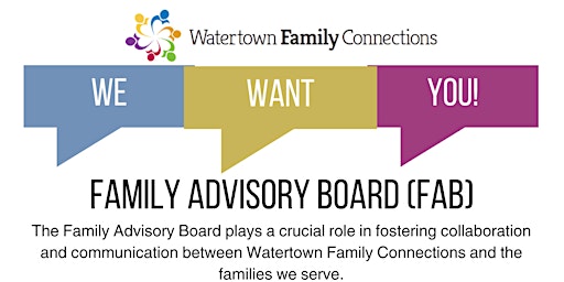 Family Advisory Board- Infomational Session