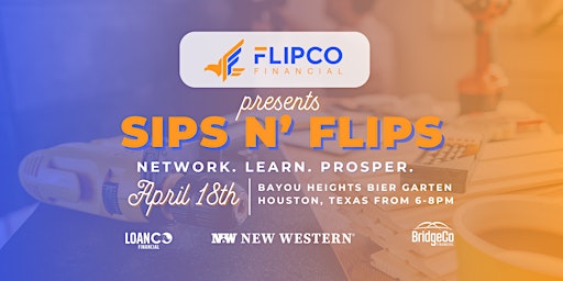 Imagem principal de FlipCo Financial Sips N' Flips - Houston
