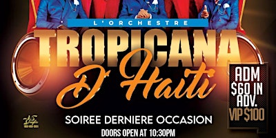 TROPICANA D'HAITI- DERNIER OCCASION primary image