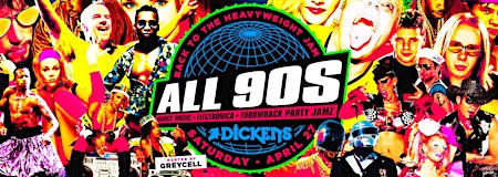 Imagem principal do evento Back To The Heavyweight Jam ALL 90s PARTY (dance, electronica, classics)