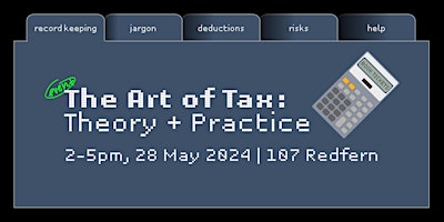 The Art of Tax: Theory + Practice primary image