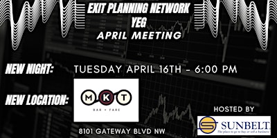 EXIT PLANNING NETWORK YEG - April Meeting primary image