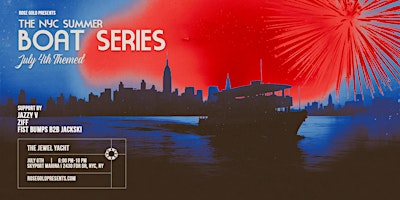 Imagem principal de NYC Boat Series: July 4th Weekend - 7/6