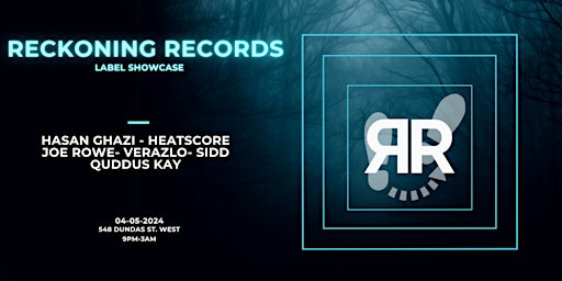 Primaire afbeelding van Reckoning Records Label Showcase