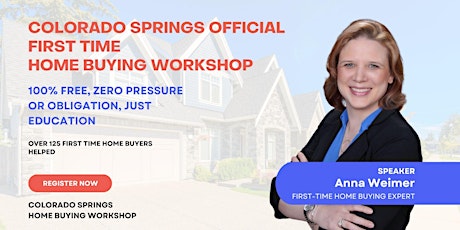 Imagem principal de FREE [Online] Colorado Springs Official FIRST Time Home Buying Workshop