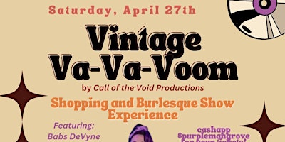 Imagem principal do evento Vintage Va-Va-Voom