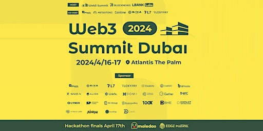 Primaire afbeelding van Web3 Summit Dubai