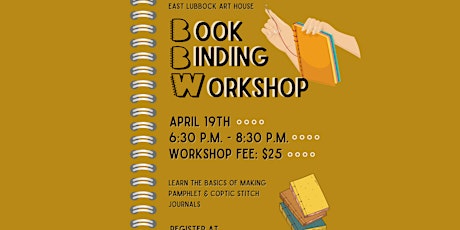 Book Binding Workshop for Beginners
