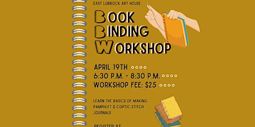 Imagem principal do evento Book Binding Workshop for Beginners