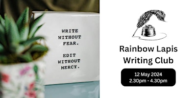 Imagem principal de Rainbow Lapis Writing Club (Session #2)