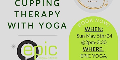 Immagine principale di Cupping Therapy with yoga 