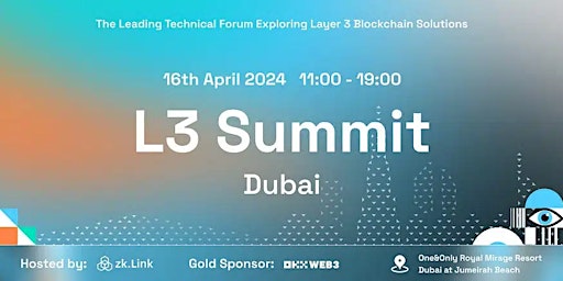 Hauptbild für L3 Summit: Dubai 2049