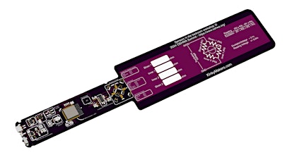 Sensors in the Bedroom - Strain gauge pcb paddle