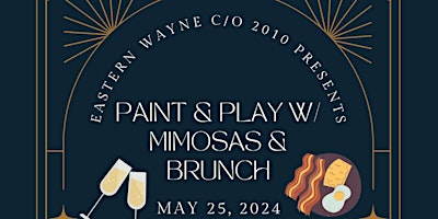 Image principale de Brunch & Mimosas Paint & Play