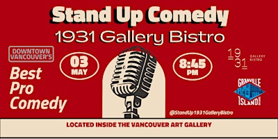 Primaire afbeelding van Stand Up Comedy: 1931 Gallery Bistro