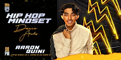 Hip Hop Mindset Class With Aaron Quini! primary image