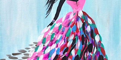 Imagen principal de A Fabulous Dress - Paint and Sip by Classpop!™