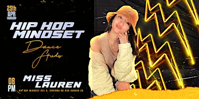 Imagem principal do evento Hip Hop Mindset Class With Miss Lauren!