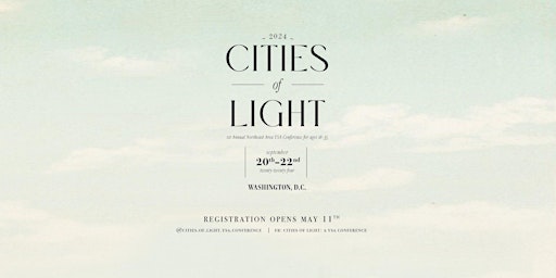 Immagine principale di Cities of Light 2024 - A North American Northeast Area YSA Conference 