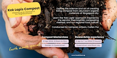 Imagen principal de Masterclass: Composting the Kek Lapis way!