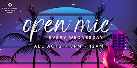 Mic Drop Wednesday's (Weekly Open Mic Night)