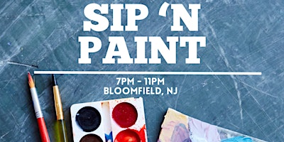 Imagem principal do evento Sip‘N Paint NJ