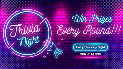 Think & Drink: (Weekly Trivia Night!!!)