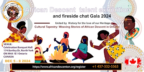 Cultural Tapestry: an African Descent  talent exhibition  and fireside chat