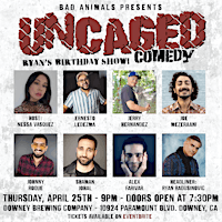 Comedy Night at Downey Brewing Co presented by Uncaged Comedy primary image