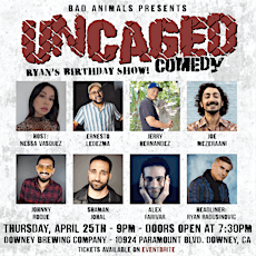 Comedy Night at Downey Brewing Co presented by Uncaged Comedy