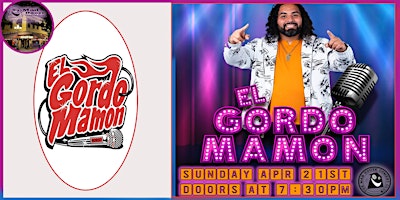 Imagen principal de El Gordo Mamon live in San Diego @ The World Famous Mad House Comedy Club!