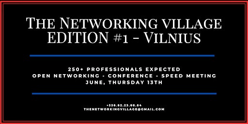 Immagine principale di The Networking Village Vilnius - Edition #1 