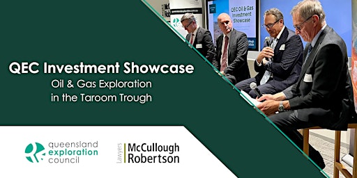 Primaire afbeelding van QEC Investment Showcase - Oil & Gas Exploration in the Taroom Trough