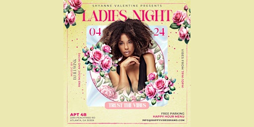 R&B Ladies Night at Apartment 4B primary image