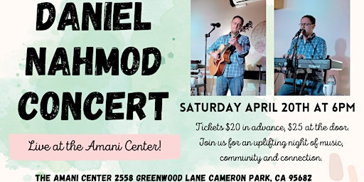 Daniel Nahmod Concert primary image