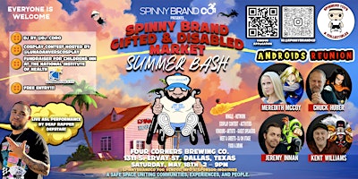 SPINNY BRAND GIFTED AND DISABLED MARKET MAY SUMMER BASH primary image