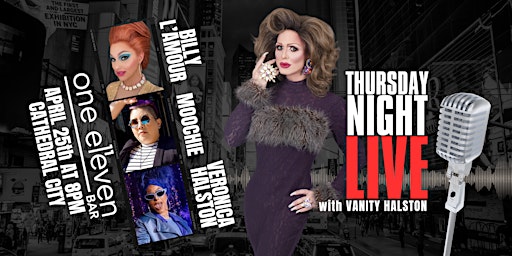 Image principale de Thursday Night LIVE with Vanity Halston