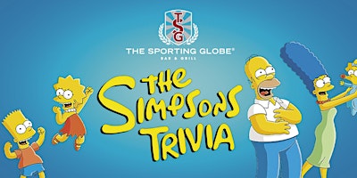 Imagem principal do evento THE SIMPSONS Trivia [KNOX] at The Sporting Globe