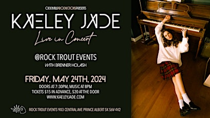 Kaeley Jade Live in Concert  at Rock Trout with Brenner Holash
