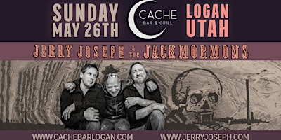 Primaire afbeelding van Jerry Joseph & The Jackmormons - Cache Bar & Grill - Logan, Utah
