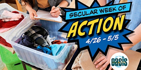 Secular Week of Action 2024 : Homeless Outreach & Distribution