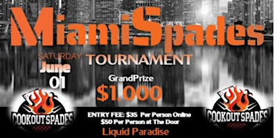 Imagem principal do evento Miami Spades Tournament