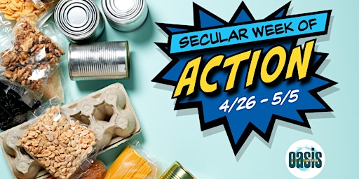 Image principale de Secular Week of Action 2024: Volunteer at the Houston Food Bank