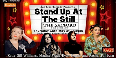 Imagem principal do evento Stand up at the Still with Rachel Fairburn