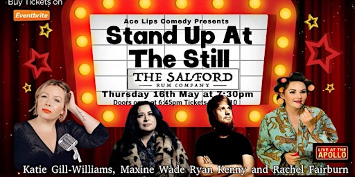 Imagem principal de Stand up at the Still with Rachel Fairburn