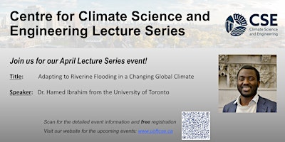 Hauptbild für UofT Centre for Climate Science and Engineering Lecture Series - April 2024